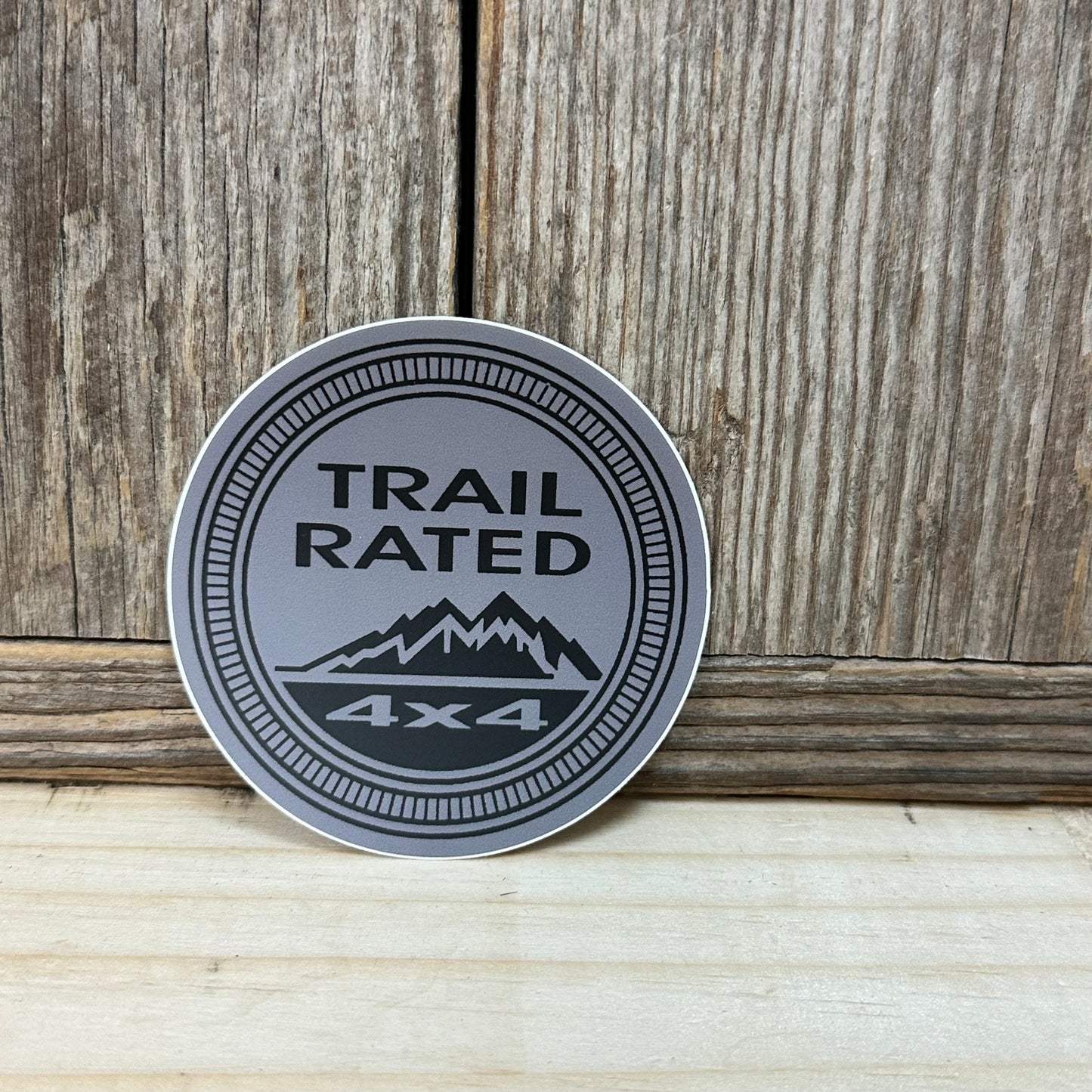 Trail Rated 4x4 Holographic Sticker