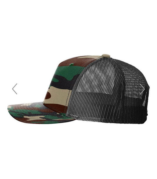 R112 SnapBack Camo/Blk - But Did You Die