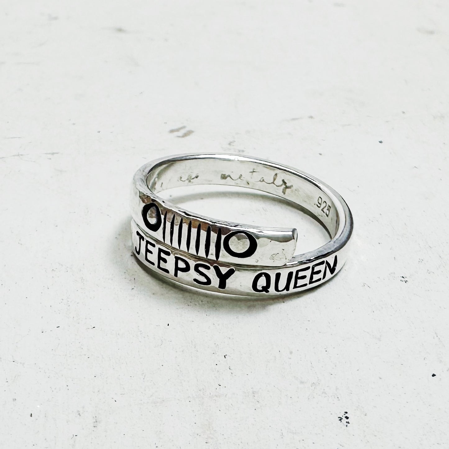 Custom Jeep Name - Jeep Grille Wrap Ring - You Choose Headlights